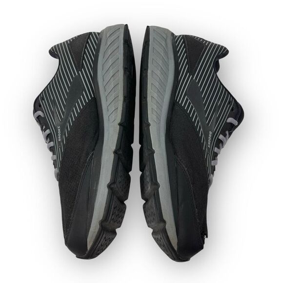 Brooks Addiction Walker 1103192E083 Black Running Shoes Sneakers Men 12 Wide 2E - Picture 6 of 11